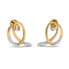 18KT Female Daily Wear 2.8 Earring