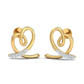 18KT Female Daily Wear 2.8 Earring