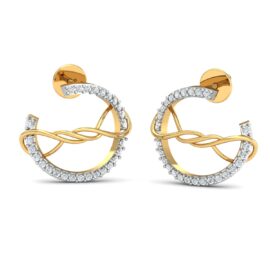 18KT Female Daily Wear 3.5 Earring
