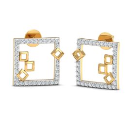 18KT Female Daily Wear 2.5 Earring