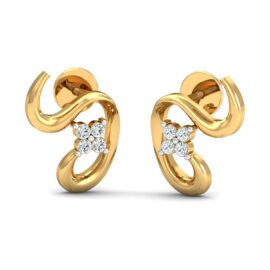 18KT Female Daily Wear 1.9 Earring