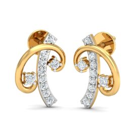 18KT Female Daily Wear 1.8 Earring