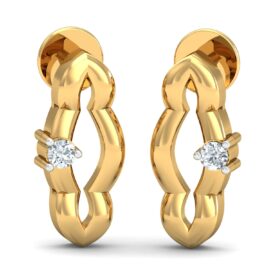 18KT Female Daily Wear 2.5 Earring