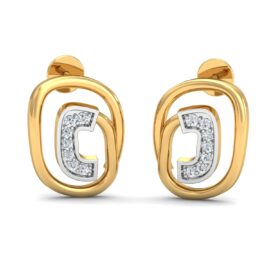18KT Female Daily Wear 4.5 Earring