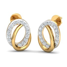 18KT Female Daily Wear 3.5 Earring