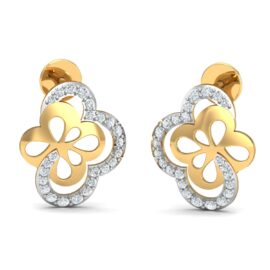 18KT Female Daily Wear 2.7 Earring