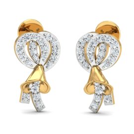 18KT Female Daily Wear 2.5 Earring