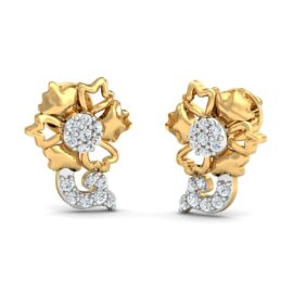 18KT Female Daily Wear 2.9 Earring