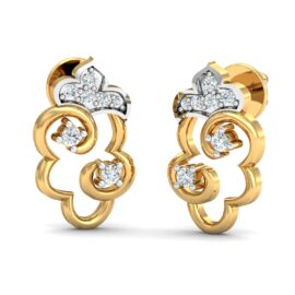 18KT Female Daily Wear 1.8 Earring