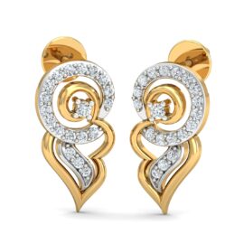 18KT Female Daily Wear 2.8 Earring