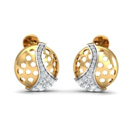 18KT Female Daily Wear 3.7 Earring