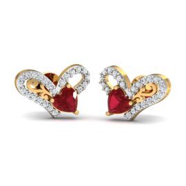 18KT Female Daily Wear 2.4 Earring