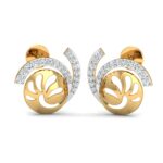 18KT Female Daily Wear 2.5 Earring