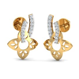18KT Female Daily Wear 1.6 Earring