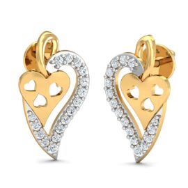 18KT Female Daily Wear 1.75 Earring