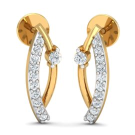 18KT Female Daily Wear 1.6 Earring