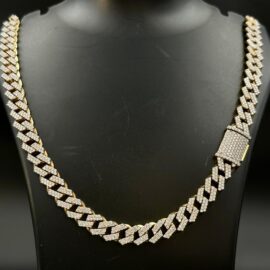 Lab-Grown Diamond Cuban Link Necklace