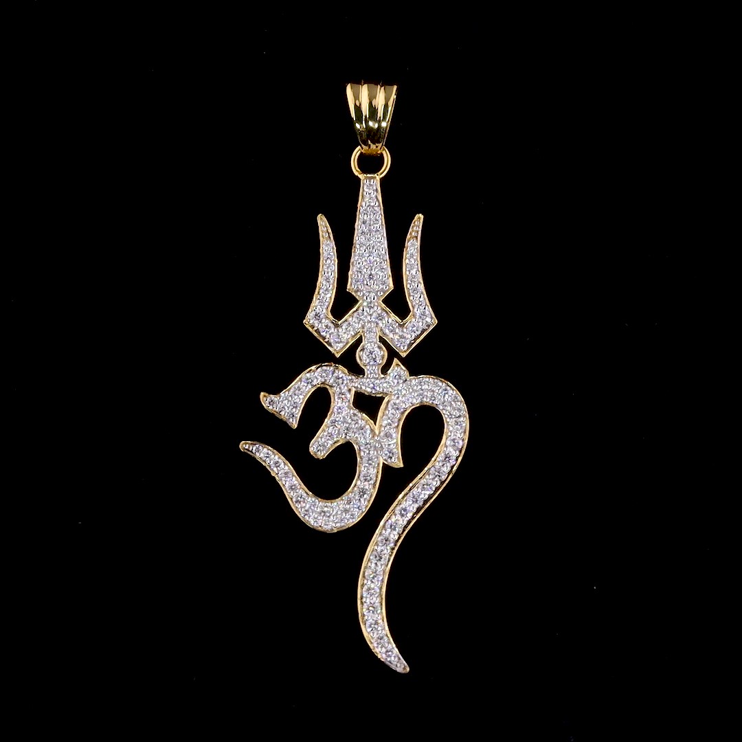 18KT Female God 5 Pendent