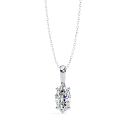18KT Female Solitaire 3.99 Pendent
