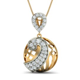 18KT Female Daily Wear 1.3 Pendent