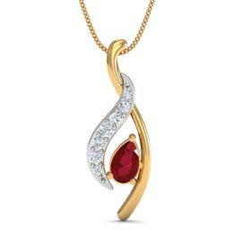 18KT Female Daily Wear 0.7 Pendent
