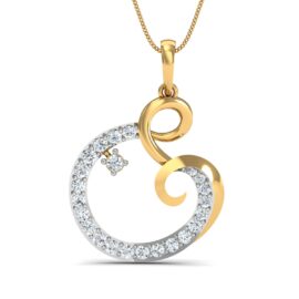 18KT Female Daily Wear 2.15 Pendent