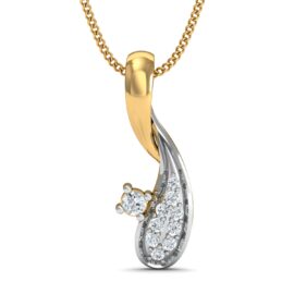 18KT Female Daily Wear 1.7 Pendent