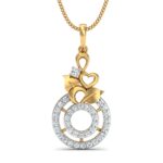 18KT Female Daily Wear 2.1 Pendent