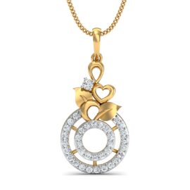 18KT Female Daily Wear 2.1 Pendent