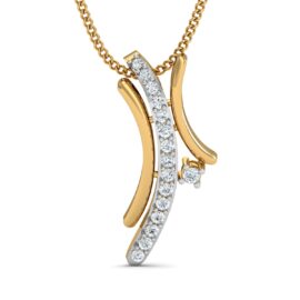 18KT Female Daily Wear 1 Pendent