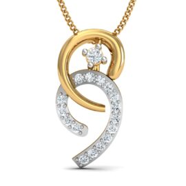 18KT Female Daily Wear 1.6 Pendent