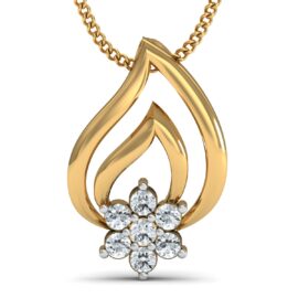 18KT Female Daily Wear 1.5 Pendent