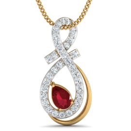 18KT Female Daily Wear 1.5 Pendent