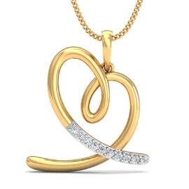 18KT Female Daily Wear 2.1 Pendent