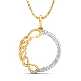 18KT Female Daily Wear 1.8 Pendent