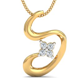 18KT Female Daily Wear 1.6 Pendent