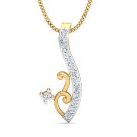18KT Female Daily Wear 1.1 Pendent