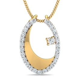 18KT Female Daily Wear 1.9 Pendent