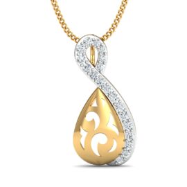 18KT Female Daily Wear 1.3 Pendent