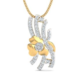 18KT Female Daily Wear 1.8 Pendent