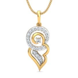 18KT Female Daily Wear 1.7 Pendent