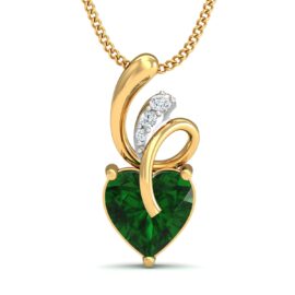 18KT Female Daily Wear 1.5 Pendent