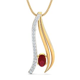 18KT Female Daily Wear 2.7 Pendent