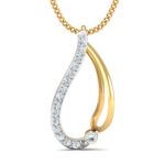 18KT Female Daily Wear 1 Pendent