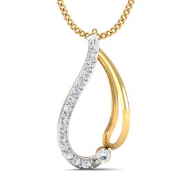 18KT Female Daily Wear 1 Pendent
