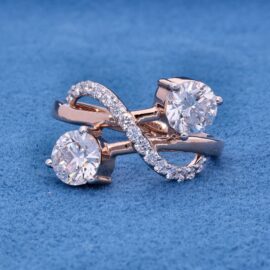 14KT Female Solitaire 3.66 Ring