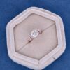 14KT Female Solitaire 2.7 Ring