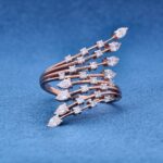 14KT Female Cocktail 5 Ring