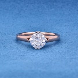 14KT Female Solitaire 3.62 Ring