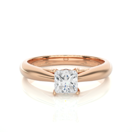 18KT Female Solitaire 4.5 Ring